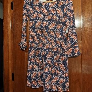 Boden floral jersey tunic shift dress